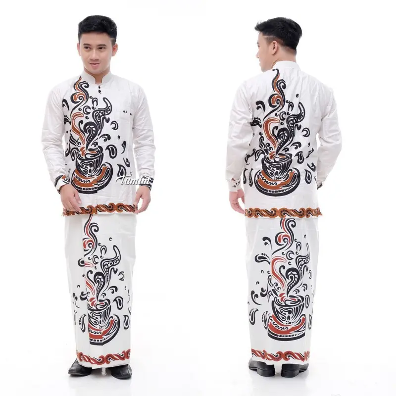 SETELAN SARUNG KOKO TERBARU - SETELAN KEMEJA KOKO SARUNG - SET SARKO - SARUNG SANTRI 4