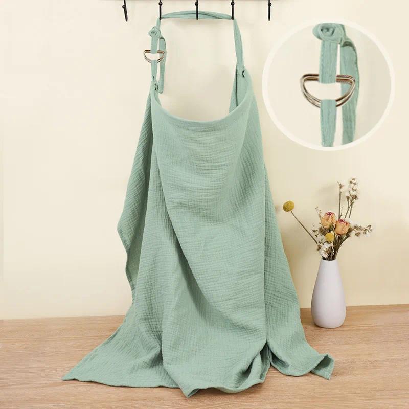 Product Introduction of Baby cotton blanket breast-feeding mother breast-feeding anti-exposure breast-feeding towel 10