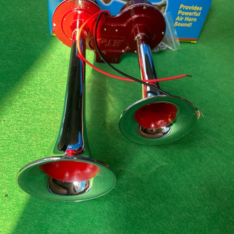 Còi điện Còi xe ô tô có 12v 24v siêu thanh cải tiến Còi xe tải lớn ắc quy xe máy Còi xe ô tô Phụ Kiện