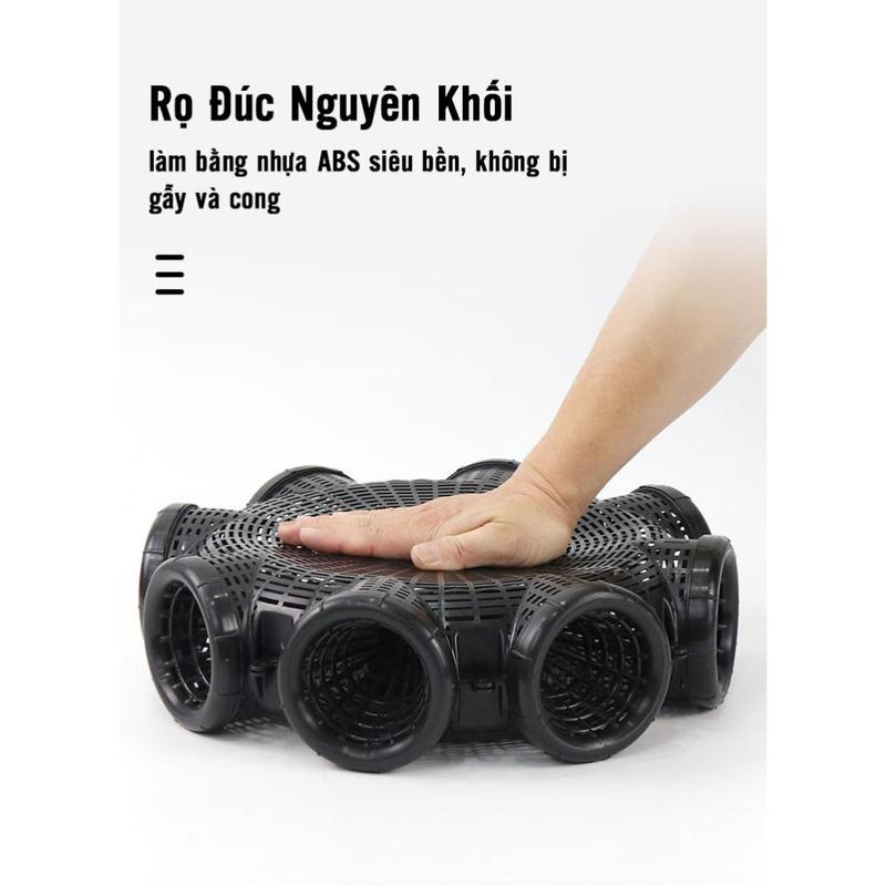 Product Introduction of Rọ Bát Quái 8 Cửa Nhựa PP Thái Lan Tôm , Cua , Cá , Lươn , Trạch Phụ Kiện Đầy Đủ Bắt Cá Đi Câu Tiện Lợi Fishing CV-984 21