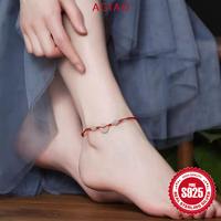 Gambar AGIAO Gelang Kaki Tali Merah Gesper Perdamaian Jade Hetian - Gelang Kaki, Dapat disesuaikan dari A.GIAO.ID Kab. Gresik 5 Tokopedia