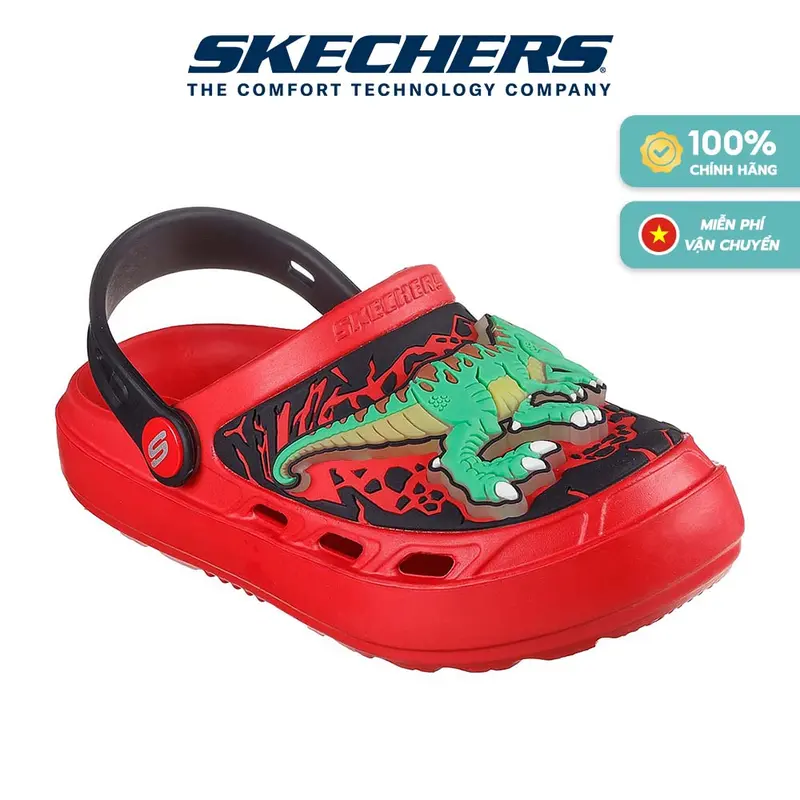 Skechers Bé Trai Giày Thể Thao Foamies Swifters Shoes - 406712L-RED 0