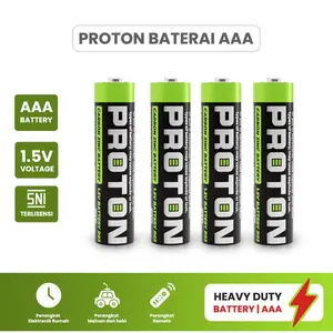 Proton Batu Batere A3 Mainan Jam Remote Powerful / Baterai Tipe AA 1.5 Volt SNI Eceran