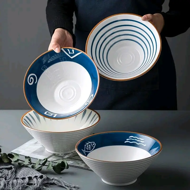 Mangkok Ramen Keramik 8 Inch / Japanese Ramen Bowl