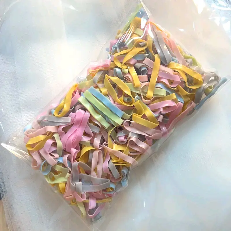 Thun cột tóc đen và nhiều màu siêu dai (gói 50g) 7