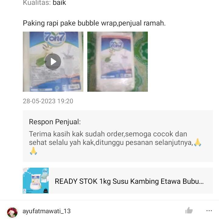 SUSU KAMBING ETAWA KEMASAN 1000gr 2