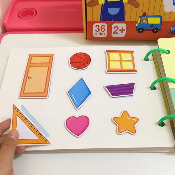 Bộ Đồ Chơi Montessori Bóc Dán 17 Chủ Đề 3