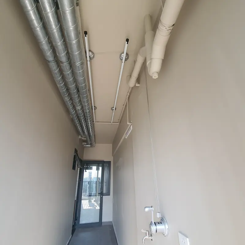 Giàn phơi quần áo Hòa Phát KS950 (Loại gắn trần ) Dài 1m5 - 1m8 - 2m 3
