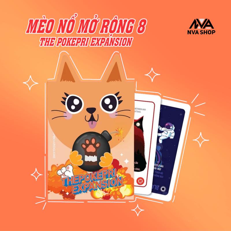  Bài Mèo Nổ Mở rộng phiên bản số 8 Việt hoá - The Pokepri Expansion bộ bài mèo nổ Cards 