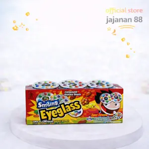 Cokelat Compound Chocolate Smiling Eyeglass isi 40 pcs