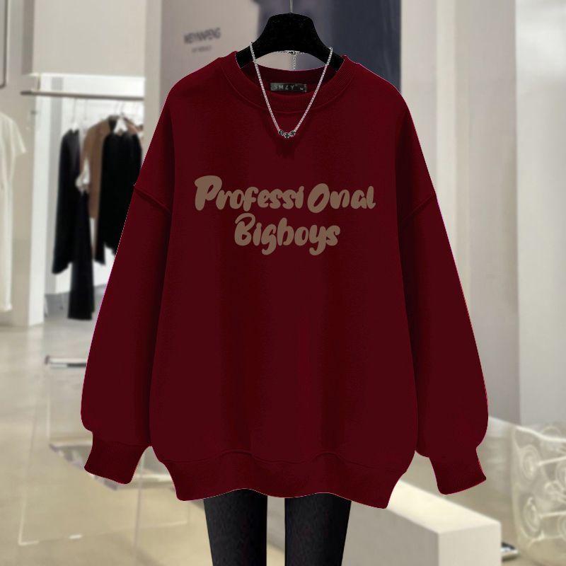 Áo Hoodie Dày, Phong Cách Hàn Quốc, Lót Lông Cừu, Quần Áo Nữ, Mùa Thu Và Mùa Đông, Hàng Mới Về, Thích Hợp Cho Học Sinh, Áo Khoác Dài Tay Lót Lông Top Women 4