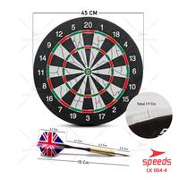 Gambar SPEEDS Dart Game Dartboard 18in Papan Dart Panahan Dinding Melatih Fokus Board busur 004-4 - 12inch (12mm) dari Calary Toys Kota Surabaya 5 Tokopedia