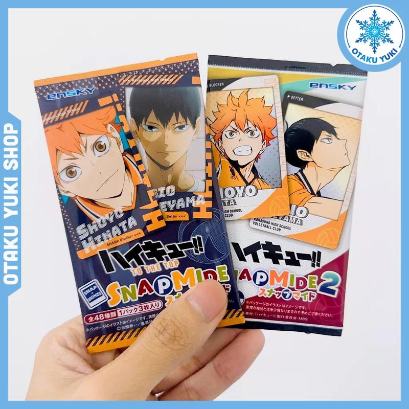   Chính Hãng  Gói Thẻ Pack Card Snapmide Haikyuu!! 