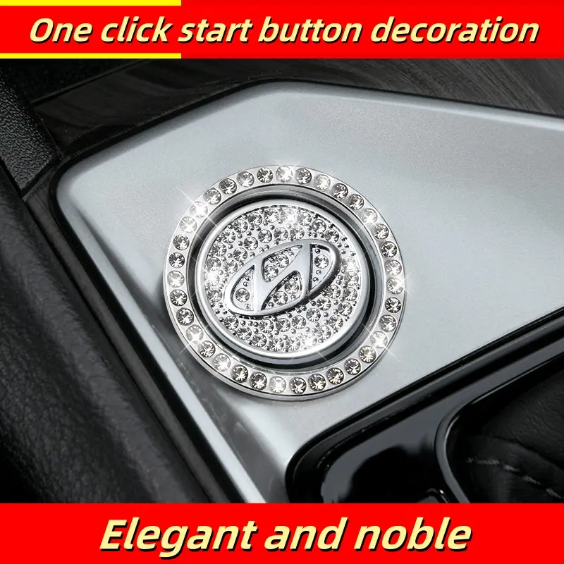 Vỏ Bảo Vệ Chìa Khóa Nút Xe Hơi, Thích Hợp Cho Hyundai ix35, Nút Nhãn Dán Trang Trí Khởi Động Một Phím, Vỏ Móc Chìa Khóa, Có Hình Ảnh Tên, Đồ Dùng Ô Tô Shengda Yuedong, Rena, Lingdong