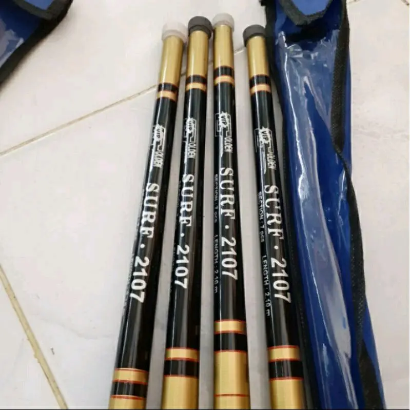 joran pancing tegek fiber ruas pendek surf 180 210 240 270 300 330 360 450  murah laris semarang
