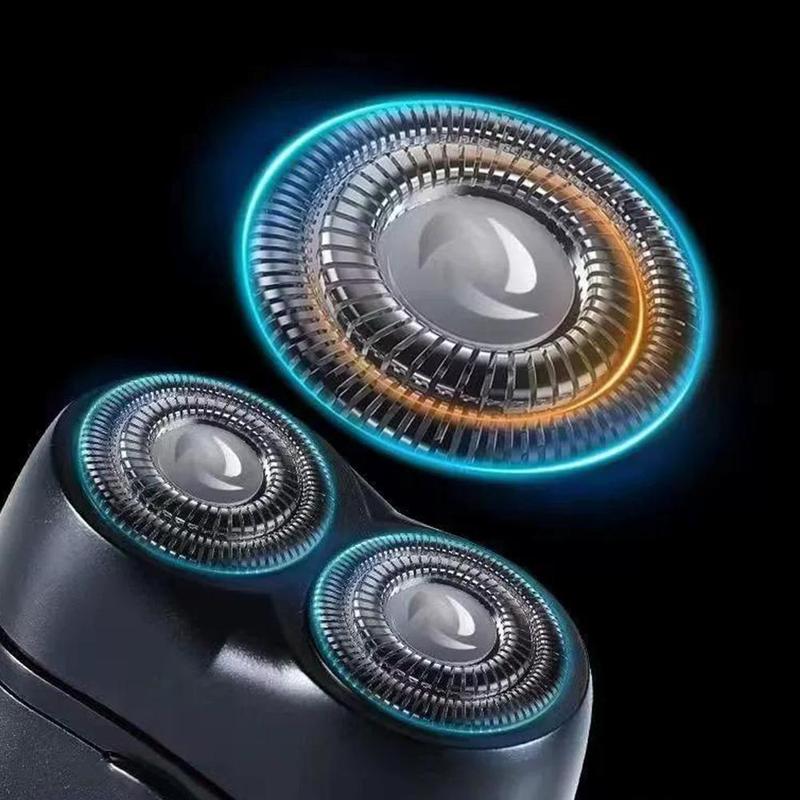 Great Value Package! Electric Shaver Plus Electric Nose Hair TrimmerTwin Blade Dry Wet Razor Beard Trimmer TypeC Rechargeable Men Razors Machine Cordless Shave 4