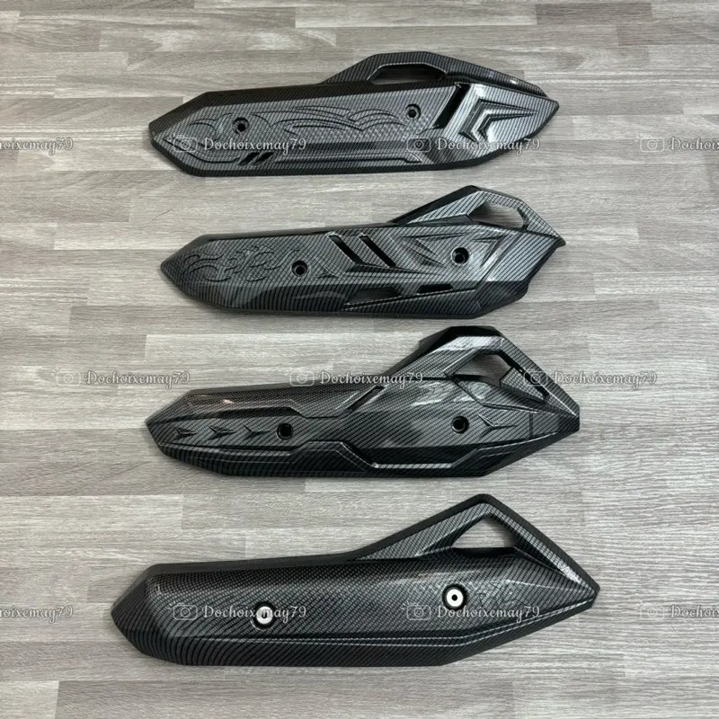 Ốp che, che pô carbon gắn AB 125/150/160 , Air Blade 2013 - 2025