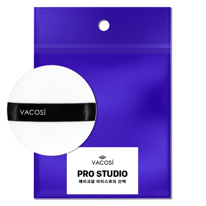 Bông Phấn Khô Vacosi Tròn Nhỏ PK02 (Bịch 1 Cái) | HASAKI BEAUTY 1