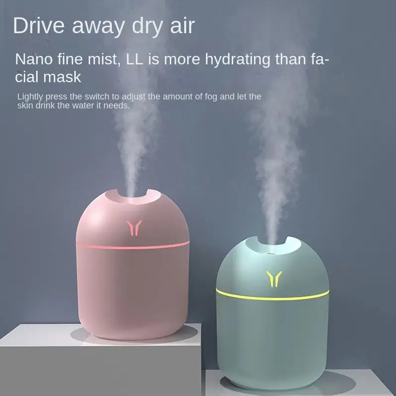 Mini Heavy Fog USB Air Humidifier Household Small Desktop Humidifier Smart Car New Aroma Diffuser