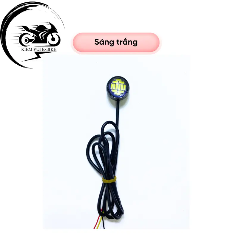 Đèn nháy máy bay 12v, chớp flash, trang trí xe máy, xe điện, ô tô, nhiều màu sắc 4