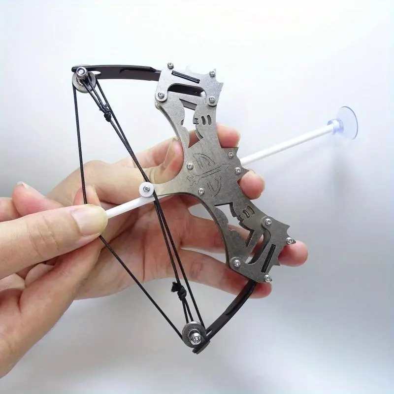 6.3-inch Mini Compound Bow Perfect for Practice and Outdoor Activities, Sports & Outdoor Accessories for Men & Women, Valentine's Day Gift, Adult Toys 3