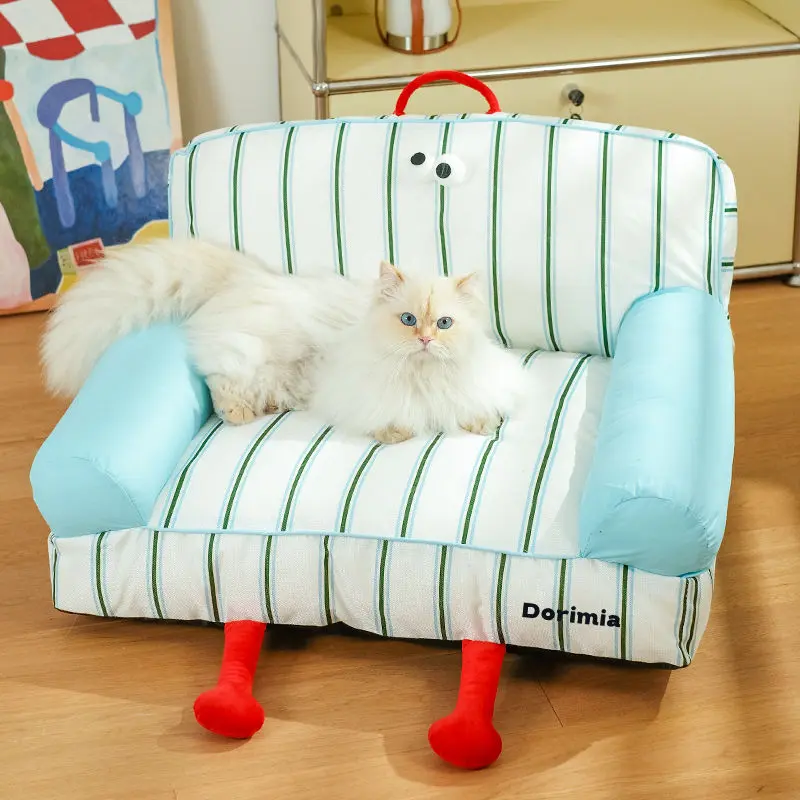 Tổ mèo, Ưa Nhìn, tất cả các mùa, cũi mùa hè, cho mèo Bichon, ghế Sofa và giường cho chó, có thể tháo rời và giặt được, Thích hợp cho chó và mèo Nhỏ Mẫu năm 2019, 2024