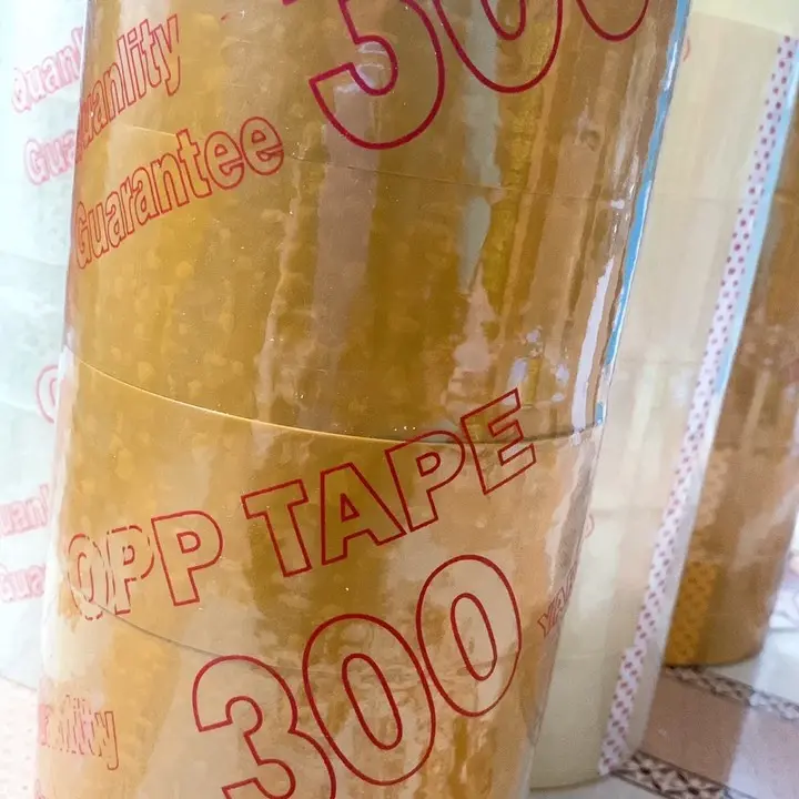 6 Cuộn Băng Keo Trong/ Đục 300 Yard Bản 5cm, Cân Nặng 2kg 5