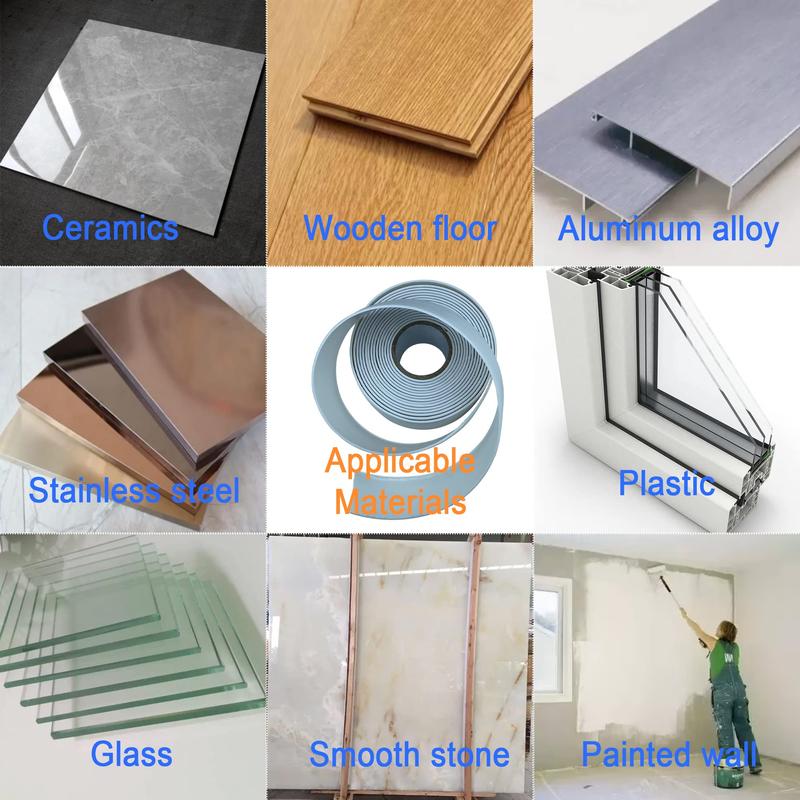 Self Adhesive Sealing Tape, 1 Roll Waterproof Anti-mildew Self Adhesive Sealing Tape, Bathing Room Sealing Tape, Home Supplies 5