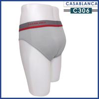 Gambar Casablanca C306 Celana Dalam Pria Dewasa Isi 2 Casual 100% Spandex Rayon Model Segi Tiga - M dari CasablancaWear Kota Administrasi Jakarta Barat 4 Tokopedia