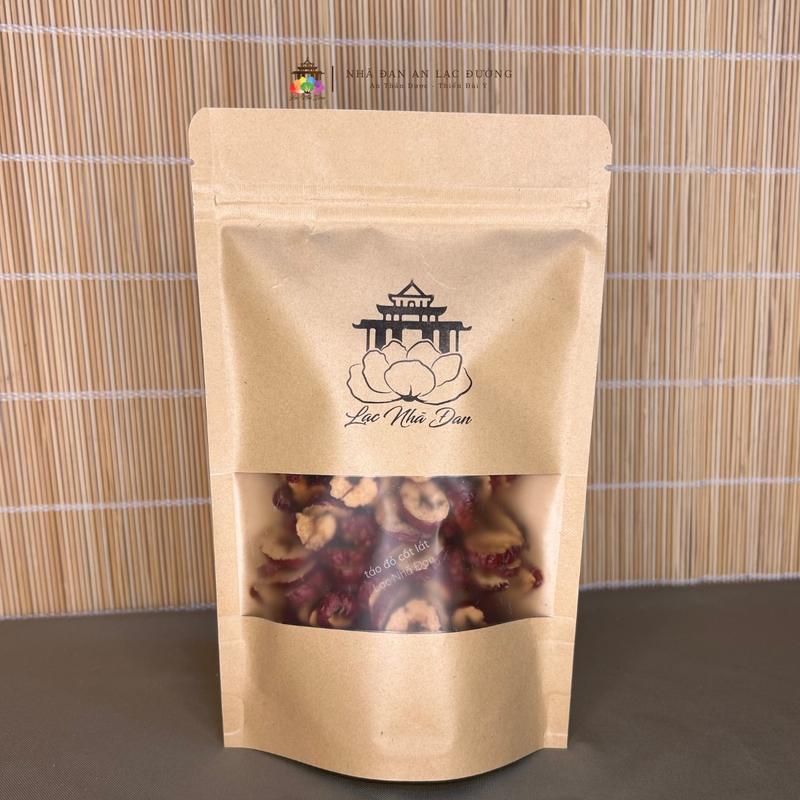 100g Táo đỏ cắt lát sấy khô, táo ngọt tự nhiên 1