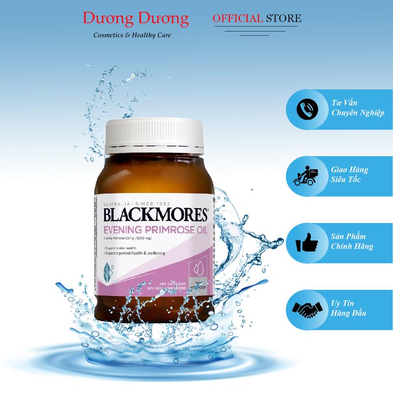 Viên Uống Tinh Dầu Hoa Anh Thảo Úc Blackmores Evening Primrose (190 Viên) tinhdau