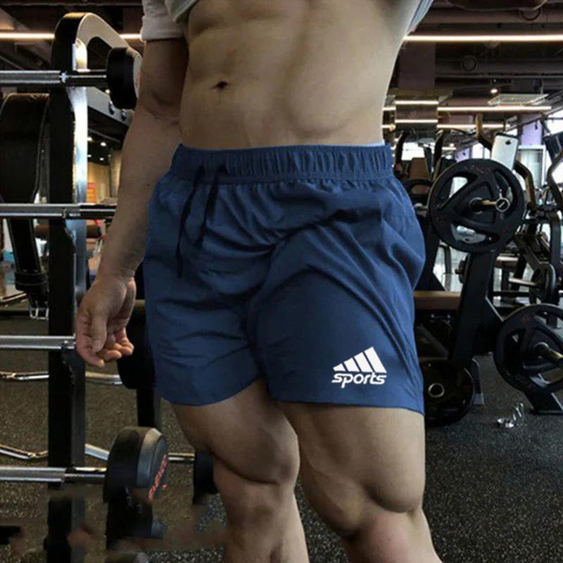 QUẦN ĐÙI THỂ THAO, CHẤT MÈ THÁI THOÁNG MÁT, CO GIÃN 4 CHIỀU. SIZE 45 - 100 kg. MẪU SPORTS KẺ 3 VẠCH 4