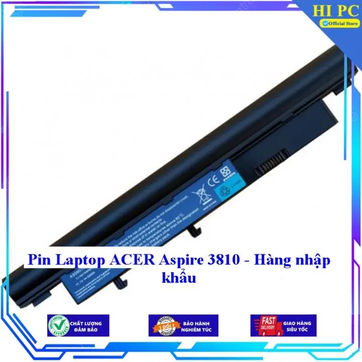 Pin Laptop tương thích với ACER Aspire 3810 Aspire 3410 Aspire 3410G Aspire 3810T Aspire 3810T-354G32n Aspire 3810T-6376 Aspire 3810T-6415 - Hàng Nhập Khẩu 3