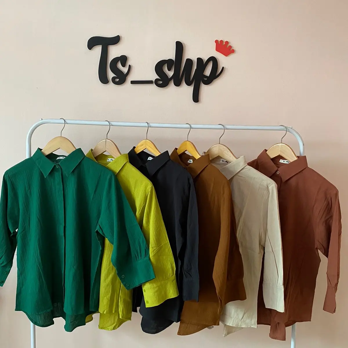 Azelia kemeja oversize Panjang