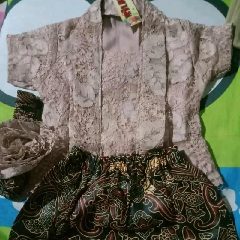 kebaya bayi dan anak warna moca//tedak sinten//kebaya bayi murah Parsel 5