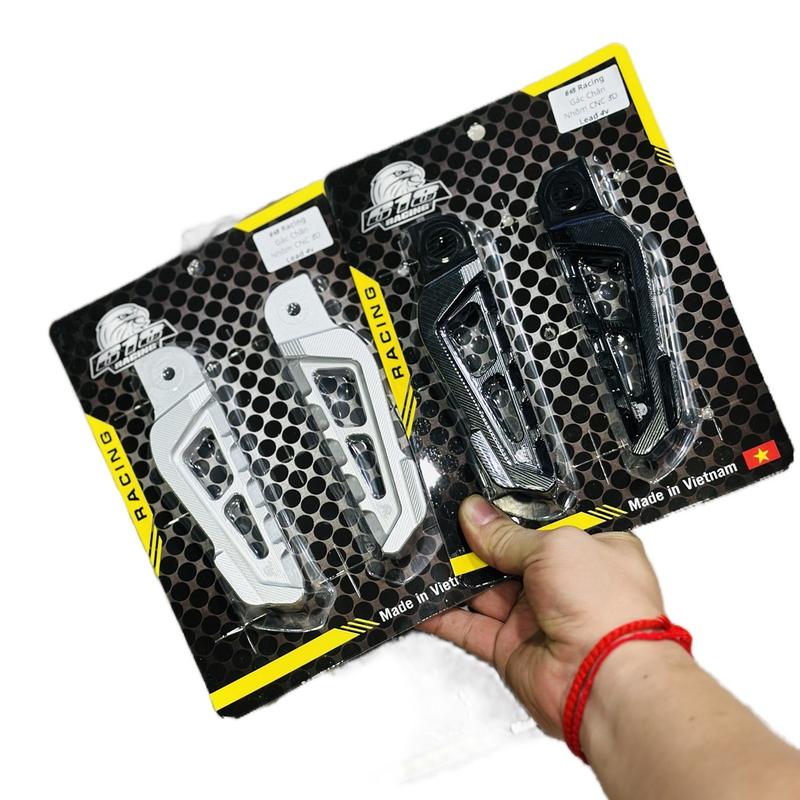  GÁC CHÂN SAU 618 NHÔM CNC NGUYÊN KHỐI SỬ DỤNG CHO LEAD 4 VAL TĂNG ĐỘ THẨM MỸ SẮC NÉT   Phụ Kiện Phụ Tùng   