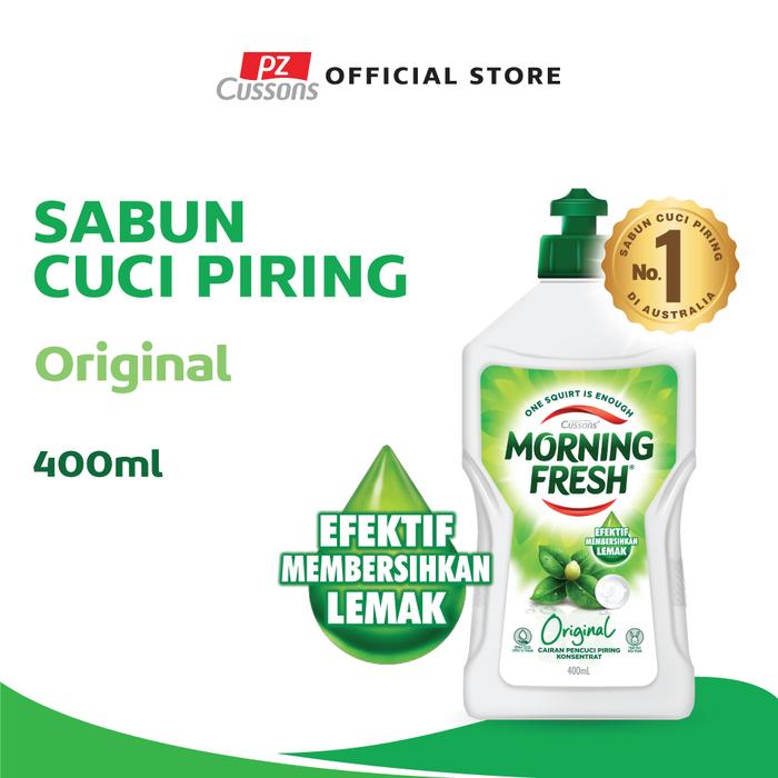 Gambar Morning Fresh Original 400ml Bottle - Sabun Cuci Piring dari CussonsID Kota Administrasi Jakarta Barat Tokopedia
