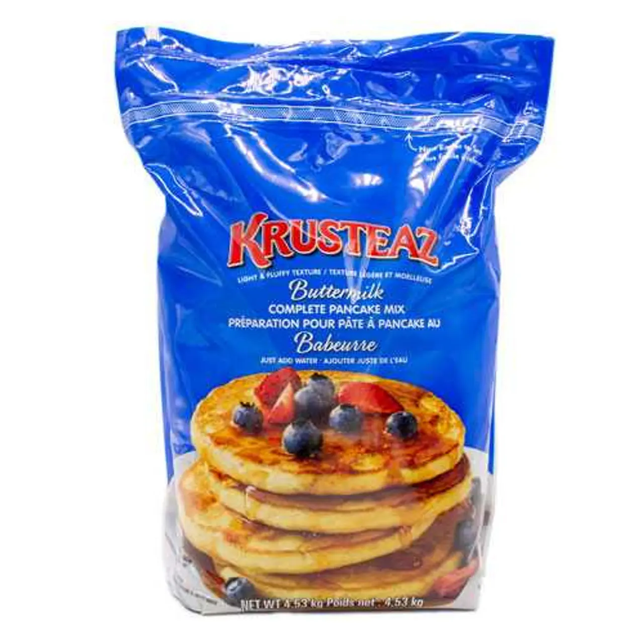 Krusteaz Pancake Mix, Buttermilk Pancake Mix, 4.53KG Huge Bag