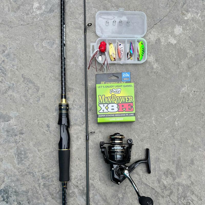 Bộ Combo Cần Câu Lure Shimano Ceres Máy Đứng - Tặng Hộp Mồi Lure, Dù PE MAXPOWER, Khóa Link chống xoắn, Chì