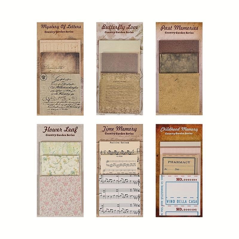 Random Vintage Material Paper (60 Sheets/pack), Multipurpose Scrapbooking & Journal Making Material Paper, DIY Decorative Paper for Scrapbooking & Journal Making 5