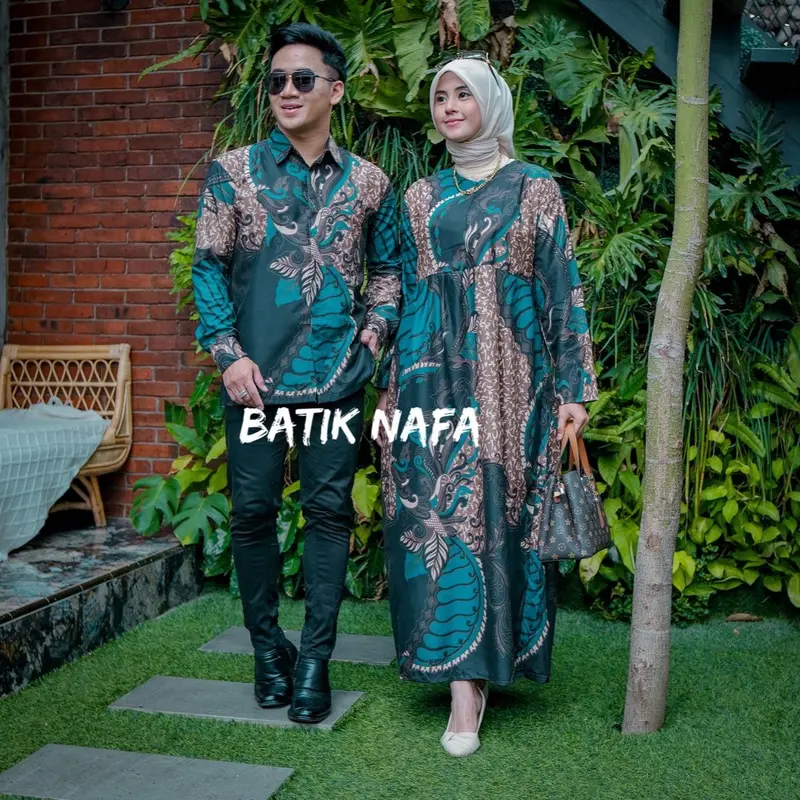 copel gamis GAMIS BATIK SRIWEDARI MAXI BUMIL/BUSUI POLY TEXTIL SOGAN ALLSIZE & JUMBO kemeja dan Gamis Bunga Katun Dress Wanita Couple Sarimbit Panjang Keluarga #batik Nafa Baju Pasangan baju gamis kapel suami istri 4
