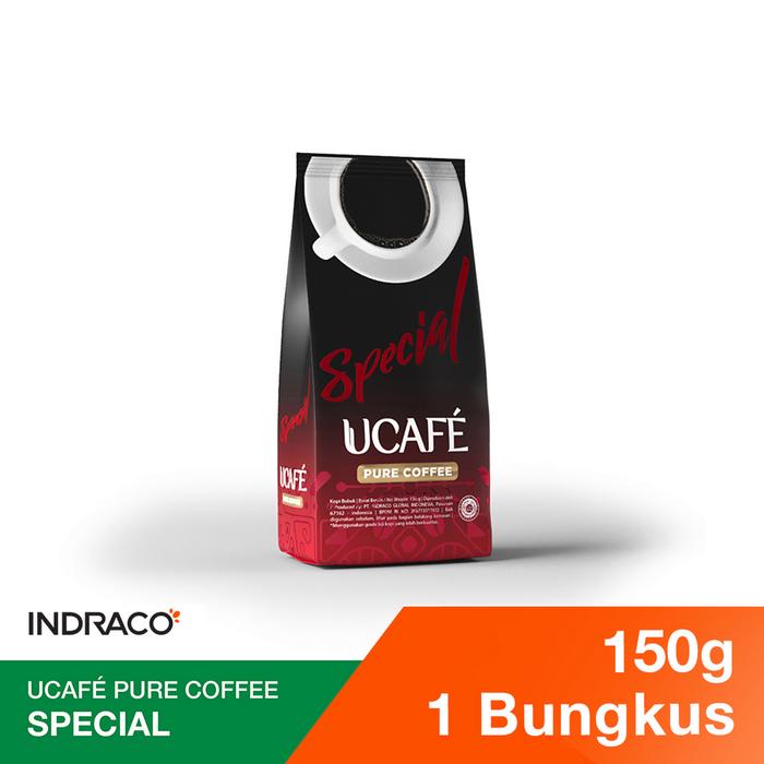 Gambar UCAFE Pure Coffee Special 150g dari INDRACO Store Kab. Gresik Tokopedia