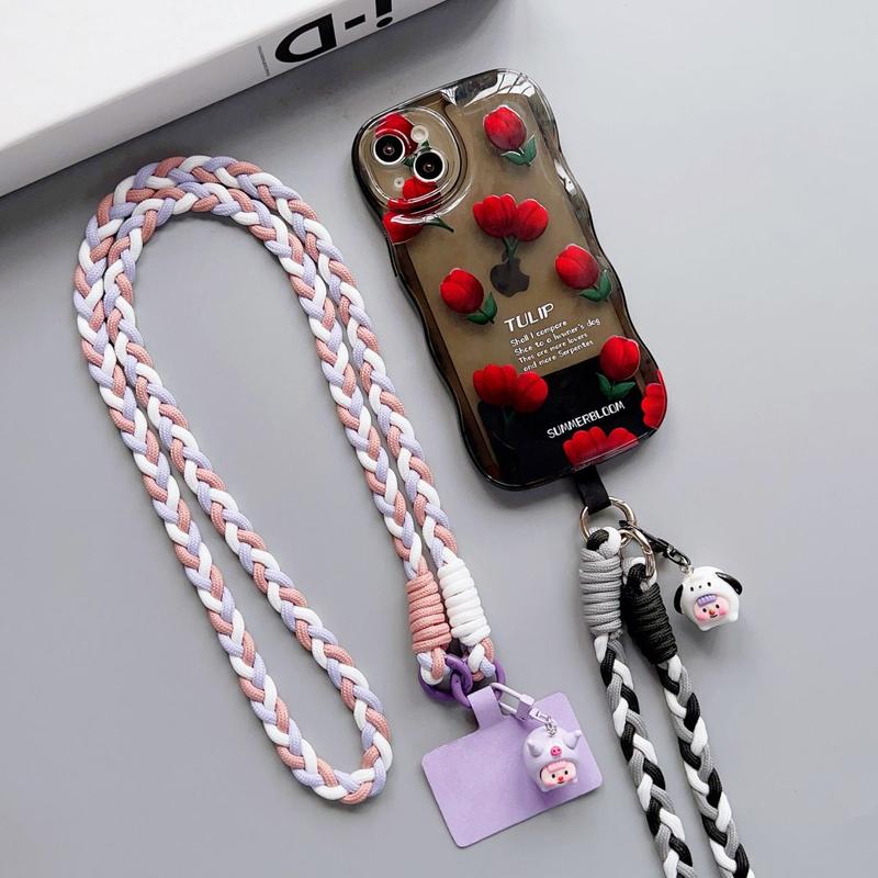 Product Introduction of เสน่ห์โทรศัพท์มือถือ, INS, สายคล้องเคสโทรศัพท์อเนกประสงค์, ชิ้นคงที่, เชือกเส้นเล็ก, สะพายข้าง, สามารถใช้เป็นกระเป๋าสะพายหลัง, เชือกคล้องคอ, หนาและแข็งแรง 5