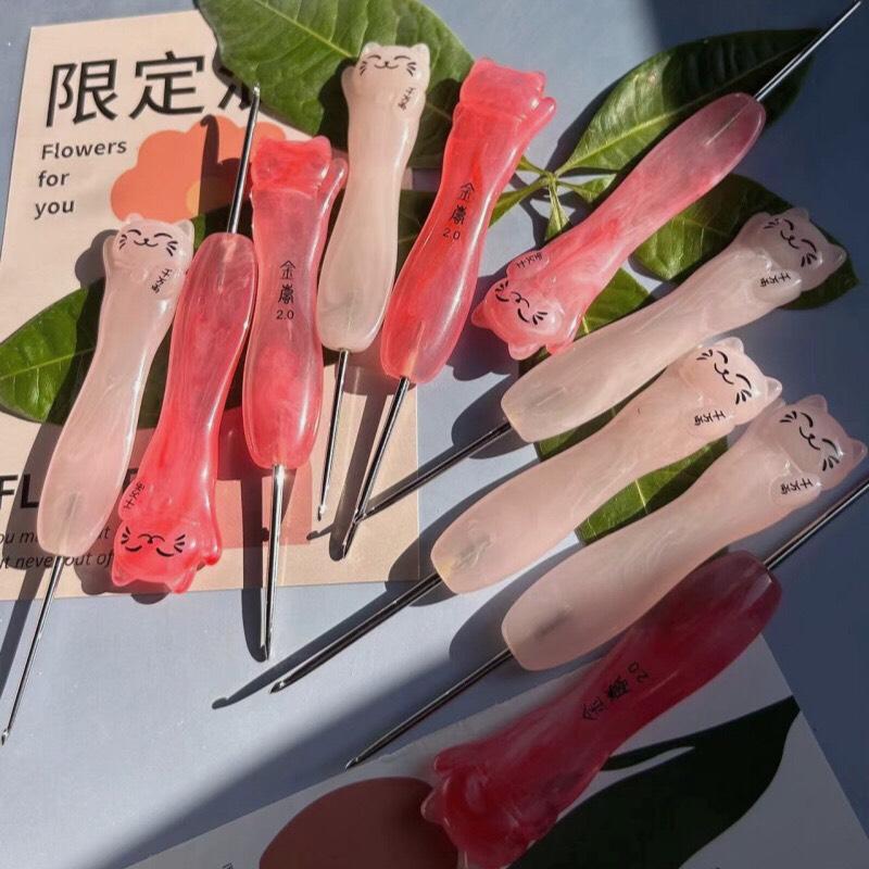 Kim móc Jinlan nhựa mèo may mắn