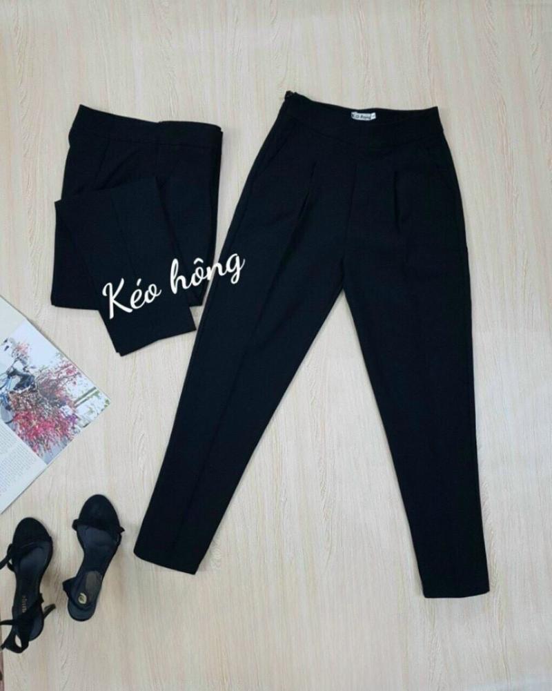 Product Introduction of Quần tây công sở baggy khoá sườn lưng cao 2