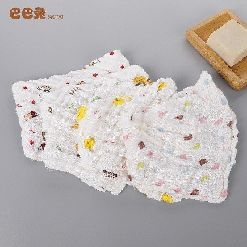 Product Introduction of Sét 5 Khăn Sữa Nhăn 6 Lớp, Khăn Xô Cho Trẻ Sơ Sinh Siêu Thấm Hút, Mềm Và Dày Dặn 0