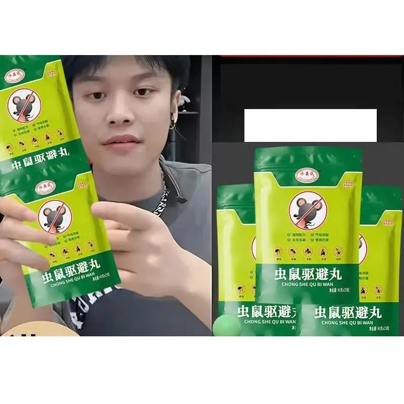 Gói 5 viên đuổi chuột trong nhà (1 gói 5 viên) tặng kèm túi lưới 2