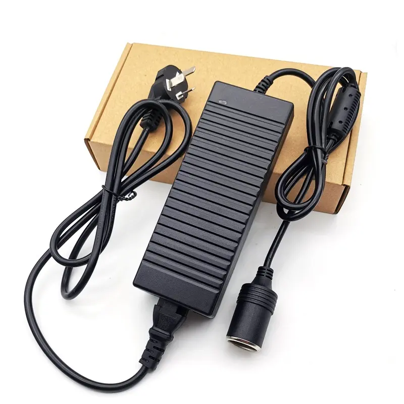 Đổi Nguồn 220V Sang 12V- Bộ Chuyển Đổi nguồn 12V - 5A-10A . Công Suất 60W-120W Đầu Cắm Tẩu Ô Tô Loại Tốt Phụ Kiện 1