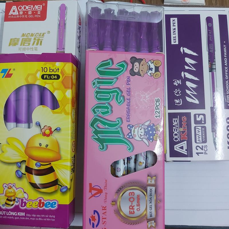 Các loại Bút màu tím cho học sinh tiểu học