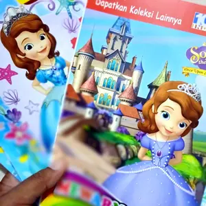 20pcs mainan buku mewarnai jumbo murah